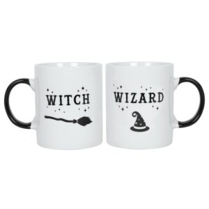 Witch and Wizard Couples Mug Set