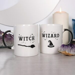 Witch and Wizard Couples Mug Set