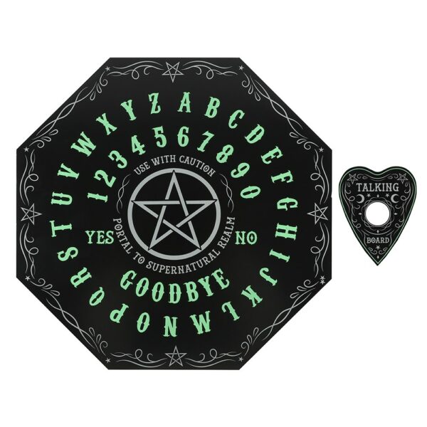 Image of the octagonal Glow In The Dark Spirit Board