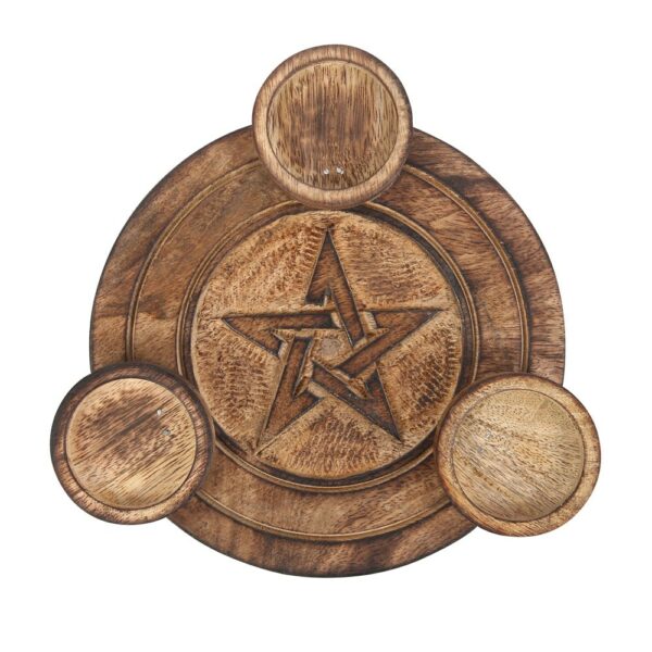 Pentagram Tealight Candle Holder - Image 3