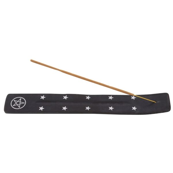 Various images of Pentagram Wooden Incense Ash Catcher