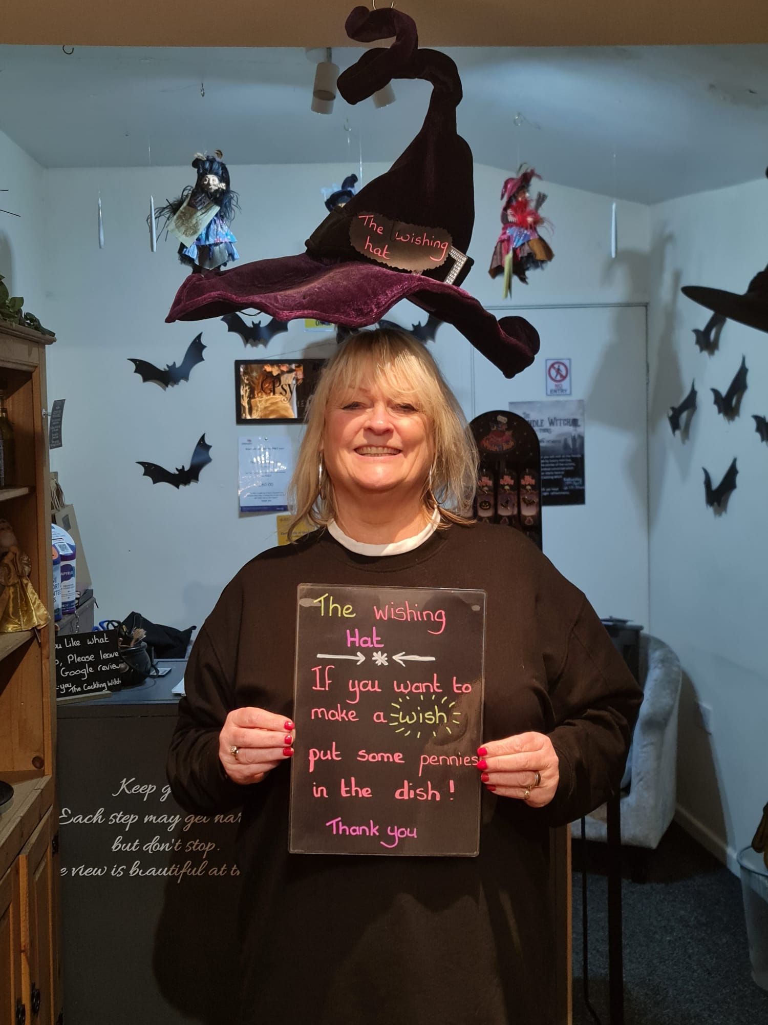 The Cackling Witch with The Wishing Hat with the Cackling Witch Founder - Lindsay Hibble