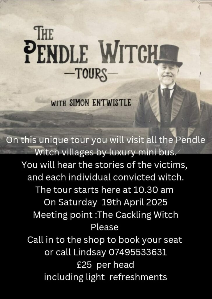 The Pendle Witches from the Cackling Witch - Tour Posters